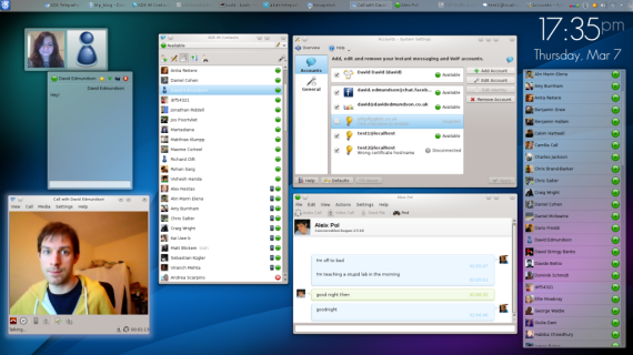 KDE Telepathy 0.6 Beta disponible, incluye interesantes mejoras